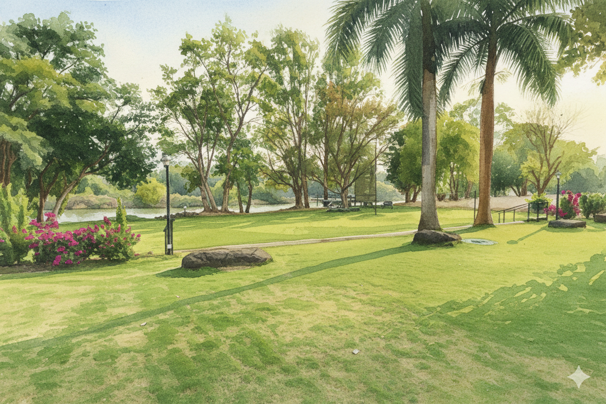 Golden Fields Resort Illustration